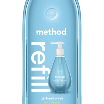 Gel Hand Soap Refill, Sea Minerals, Biodegradable Formula, 34 Fl Oz (Pack of 1) (Packaging May Vary)