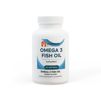 Omega 3 Fish Oil Supplement (60 Softgels)