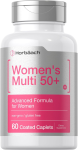Women'S Multivitamin 50 plus | 60 Coated Caplets | Advanced Vitamin Formula | Non-Gmo & Gluten Free Supplement