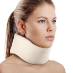 Soft Foam Neck Brace Universal Cervical Collar, Adjustable Neck Support Brace for Sleeping - Relieves Neck Pain and Spine Pressure, Neck Collar after Whiplash or Injury (2.5" Depth Collar, L)