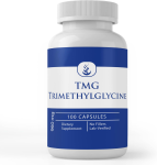 TMG Trimethylglycine (Betaine Anhydrous), (100 Capsules) Always Pure, No Additives or Fillers, Lab Verified