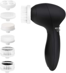 Facial Cleansing Brush Face Scrubber:  Electric Face Spin Cleanser Brushes with 6 Brush Heads for Deep Cleansing, Gentle Exfoliating, Removing Blackhead, Massaging